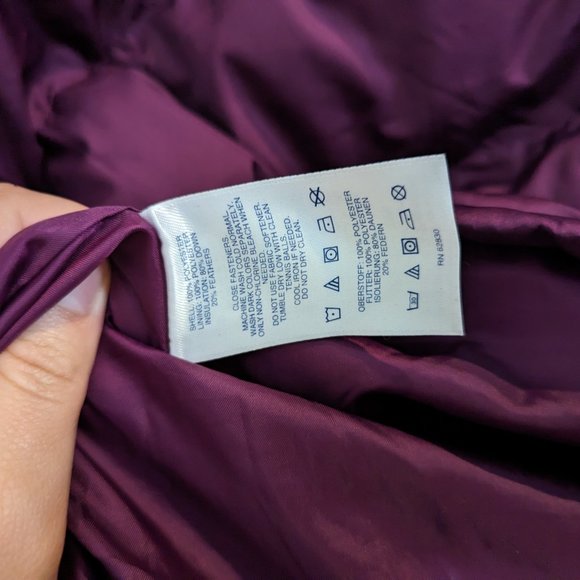 Lands' End women's large down puffer vest - Picture 6 of 6